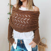 Last Day 50% OFF🔥 I Ruby™ Knitted Wrap with Sleeves