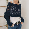 Last Day 50% OFF🔥 I Ruby™ Knitted Wrap with Sleeves