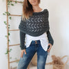 Last Day 50% OFF🔥 I Ruby™ Knitted Wrap with Sleeves