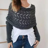 Last Day 50% OFF🔥 I Ruby™ Knitted Wrap with Sleeves