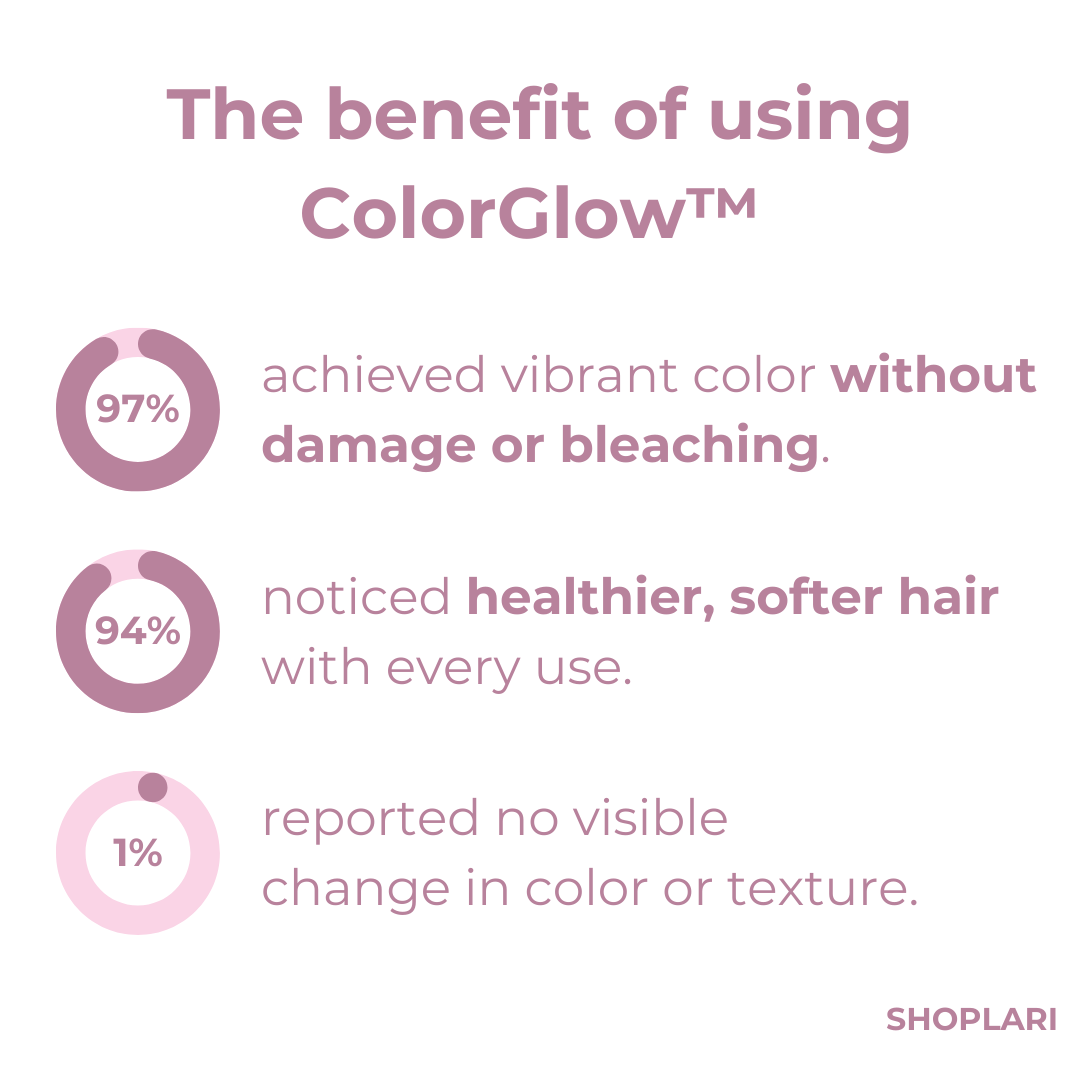 Last Day 50% OFF🔥 | ColorGlow™ Long-Lasting Color, No Bleaching!