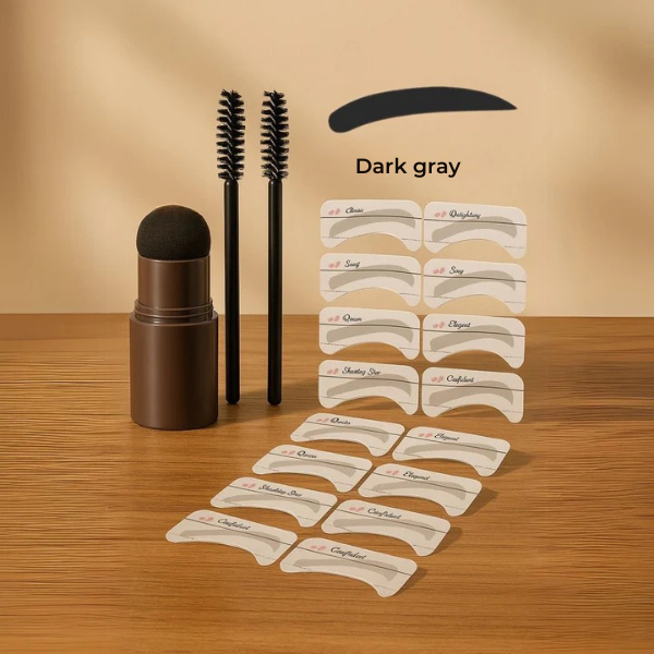 BrowEase™ Eyebrow Stamp Set