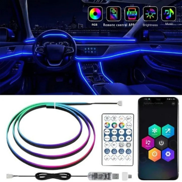 GlowRide™ Car Led Strip
