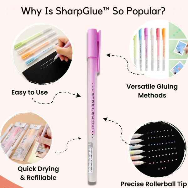 SharpGlue™ Glue Pens