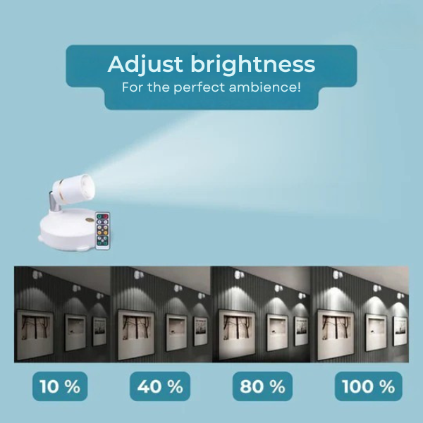 BrightNest™ Wireless LED Spotlight I 1+1 Free