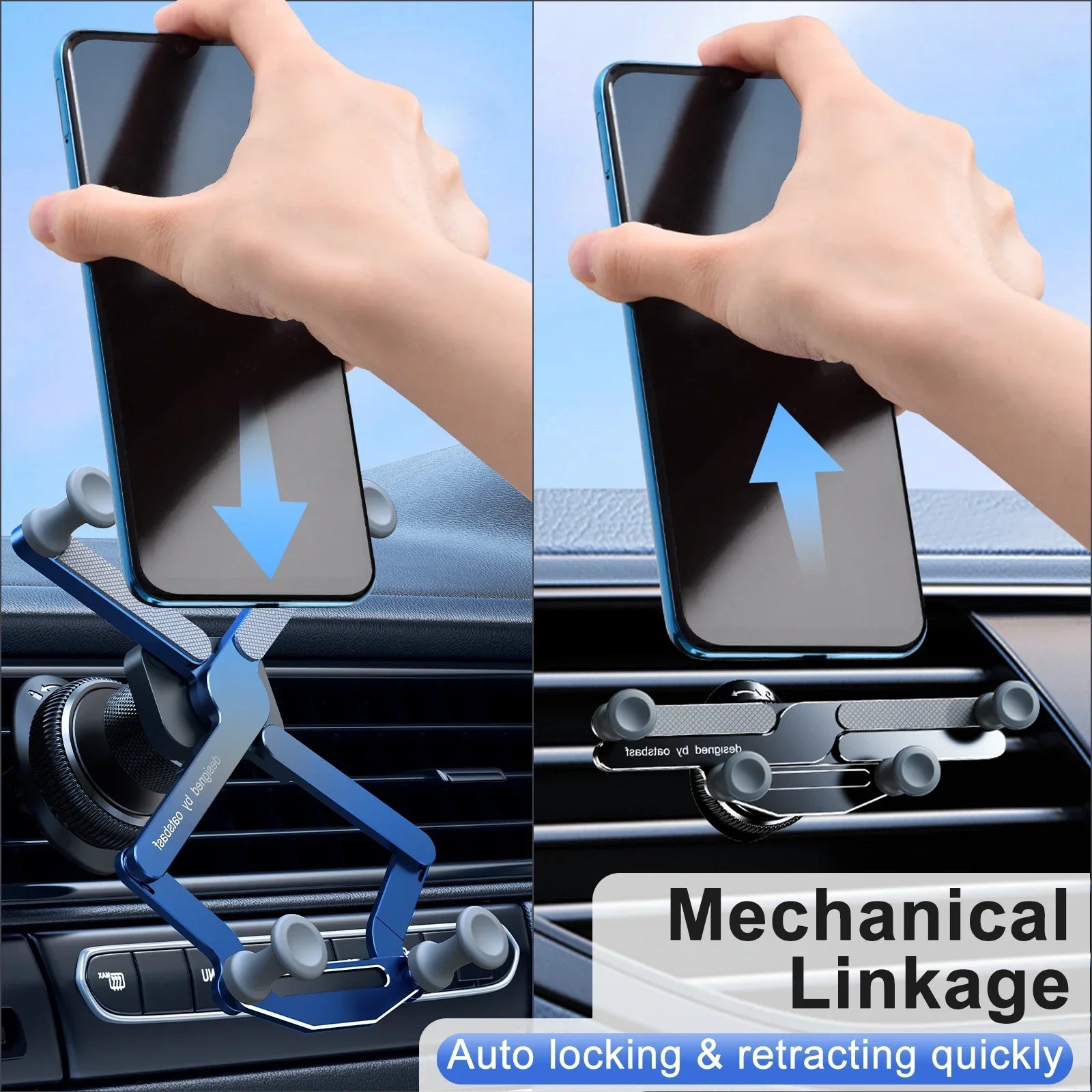 FlexView™️ Rotatable Car Phone Holder