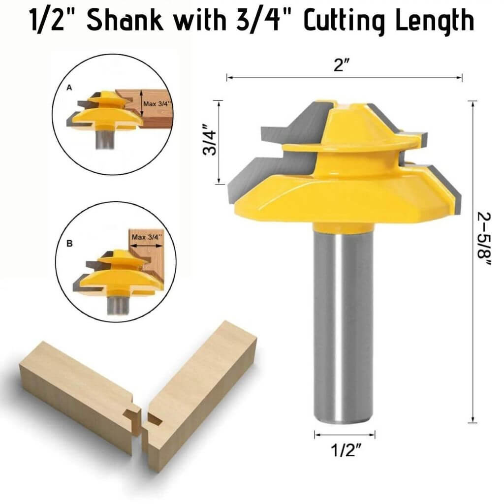 MiterPro™ Lock Miter Router Bit