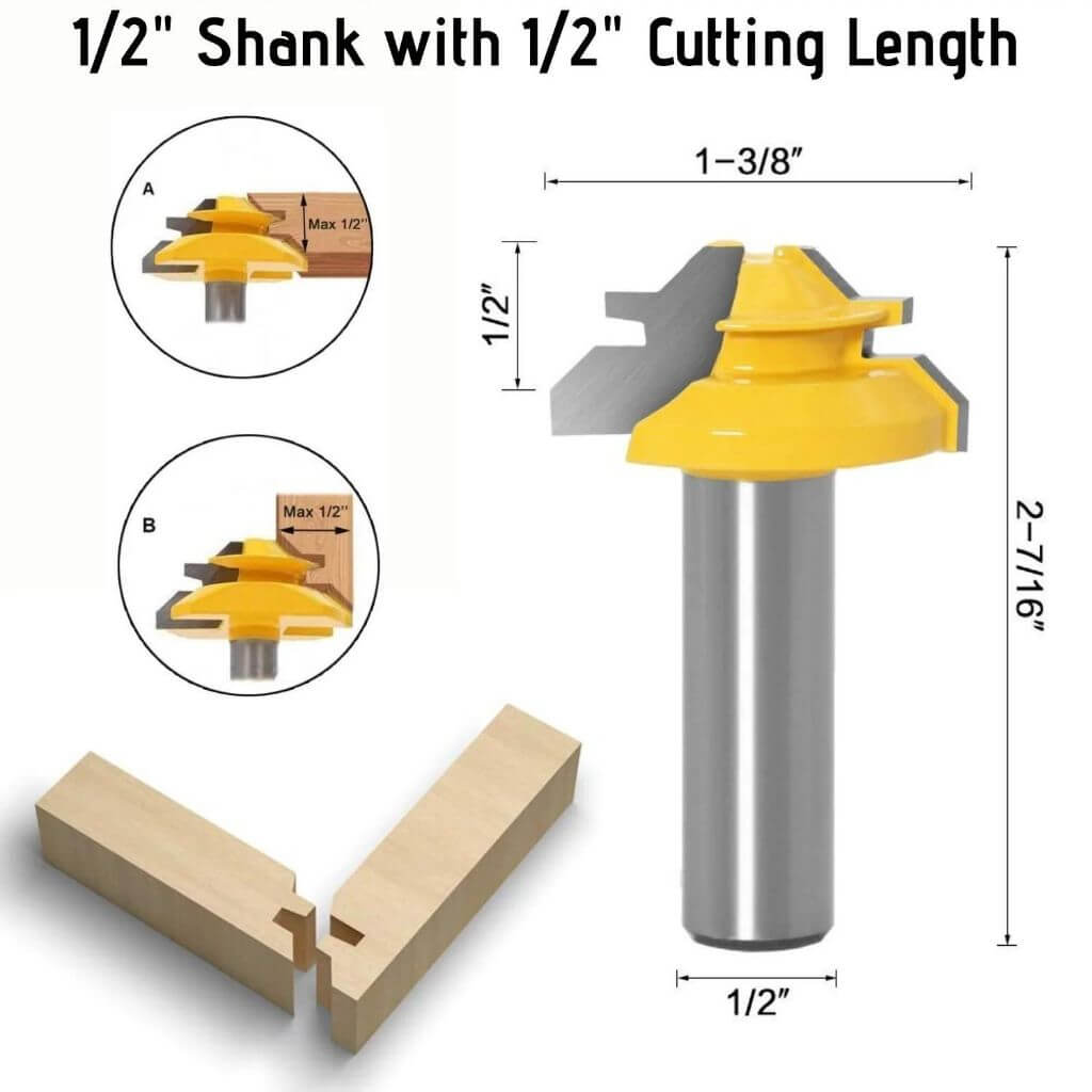 MiterPro™ Lock Miter Router Bit