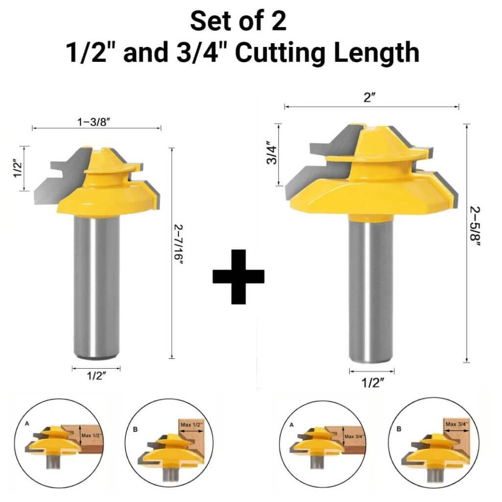 MiterPro™ Lock Miter Router Bit