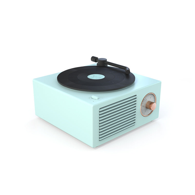Retro Vinly Record Player Style Bluetooth Speaker
