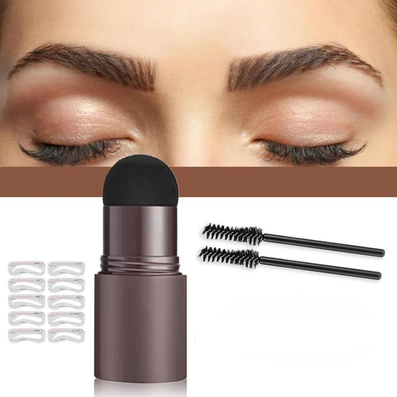 BrowEase™ Eyebrow Stamp Set