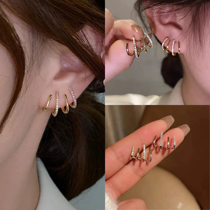 ShineCrystals™ Cat Claw Earrings