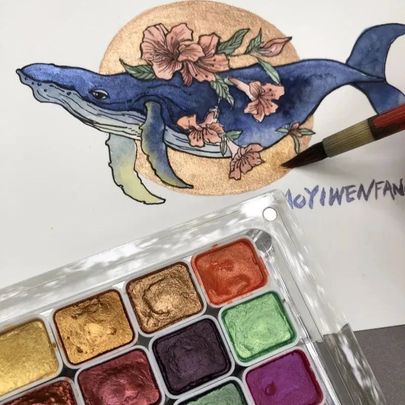 Last Day 50% OFF🔥 | GlowMax™ Watercolor Paint Set