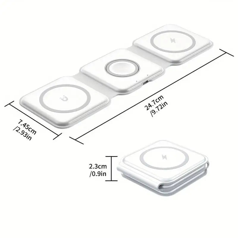FusionPad™ Wireless Triple Charger Pad