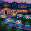 GoldenPetal™ Fireworks Garden Lamp