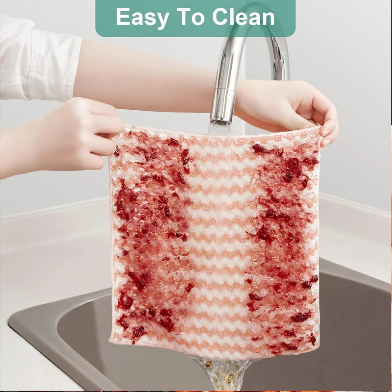 ClearWipe™ Microfiber Cloths 10 PCS