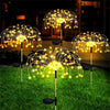 GoldenPetal™ Fireworks Garden Lamp