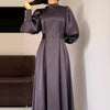 Riley™  Slim Belt Vintage Dress