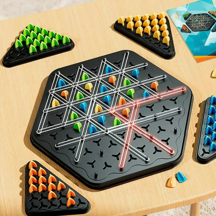 50% OFF I BrainGrid™ Chain Triangle Chess Game