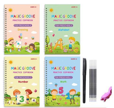 SkillBooks™ Kid's Learning Books (set of 4 books)