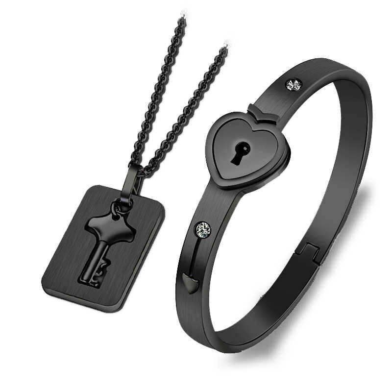 Love Lock Bracelet + Necklace
