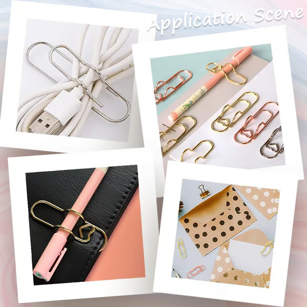 CharmClip™ Heart Pen Clips