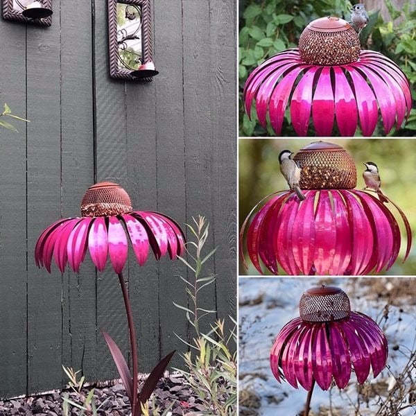 Coneflower Bird Feeder