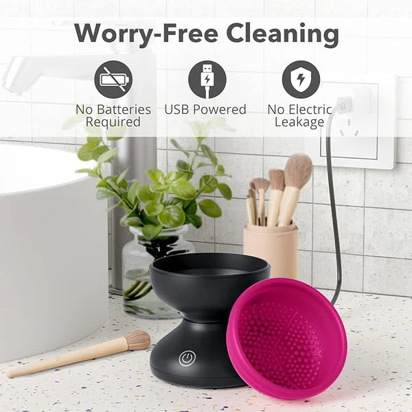GlamClean™ Makeup Brush Cleaner