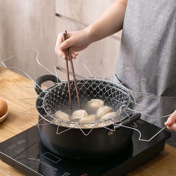 CrispEase™ Foldable Fry Basket