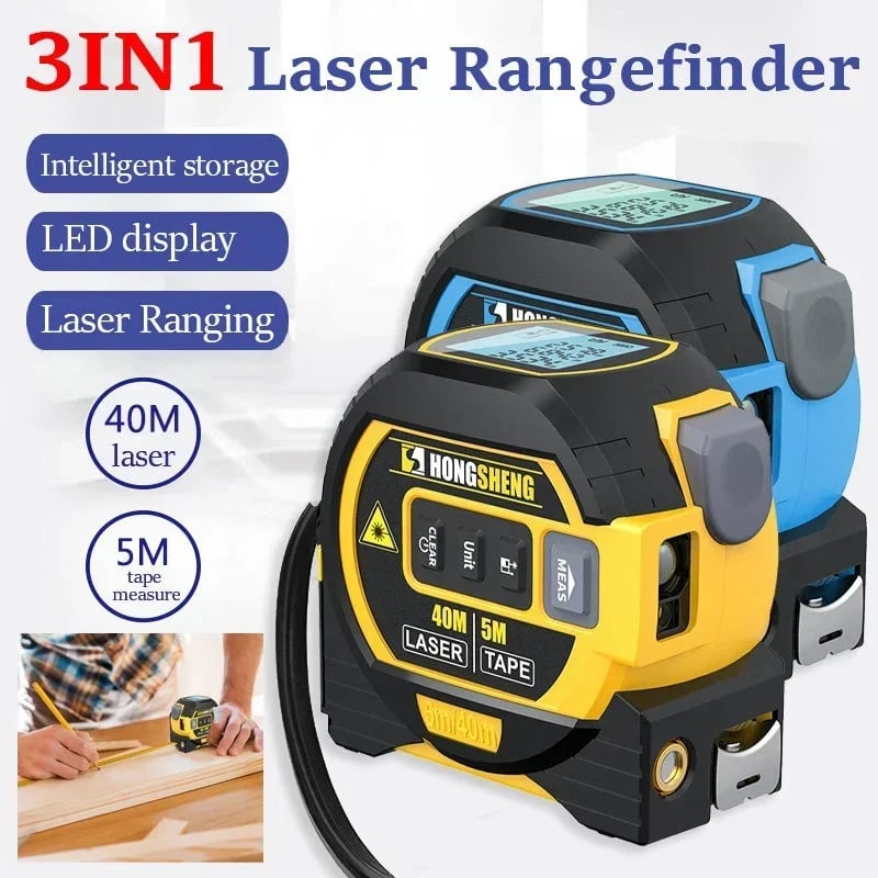 EasyMeasure™ Laser Tape Measuring