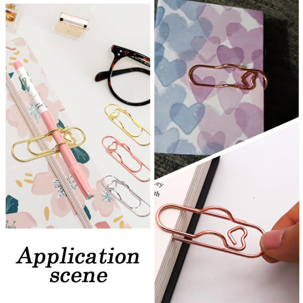 CharmClip™ Heart Pen Clips