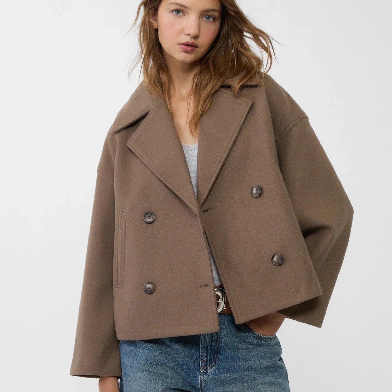 Aurora™ Short Double-Breasted Jacket