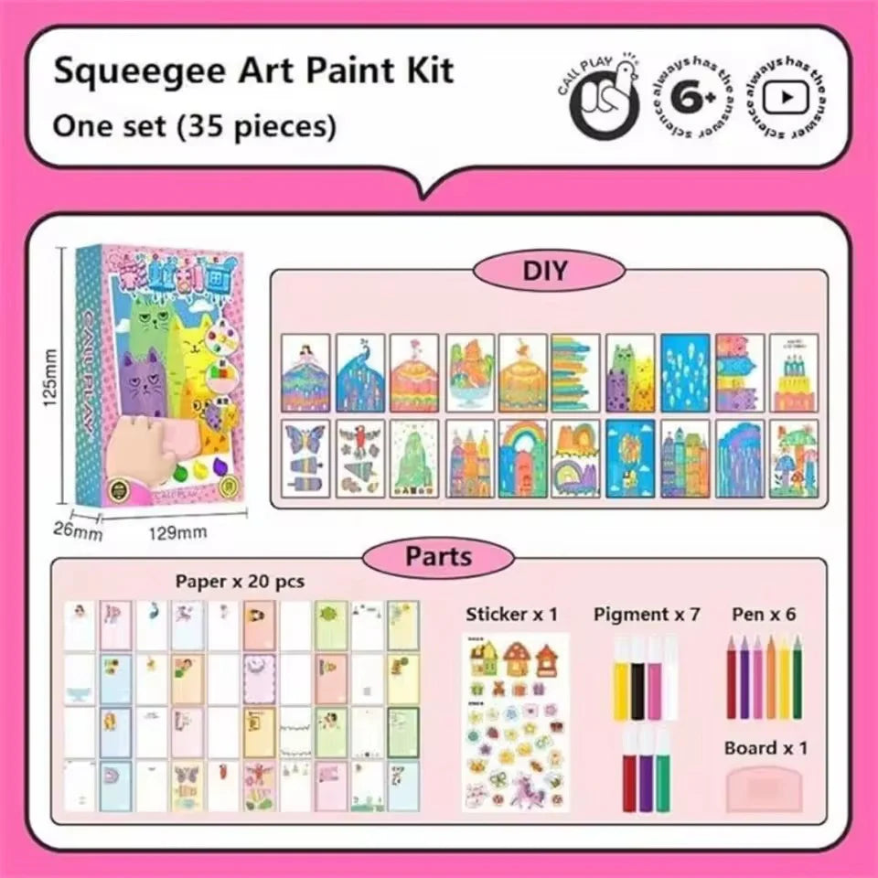 50% OFF🔥 I ScrapeArt™ DIY Rainbow Scratch Art Kit
