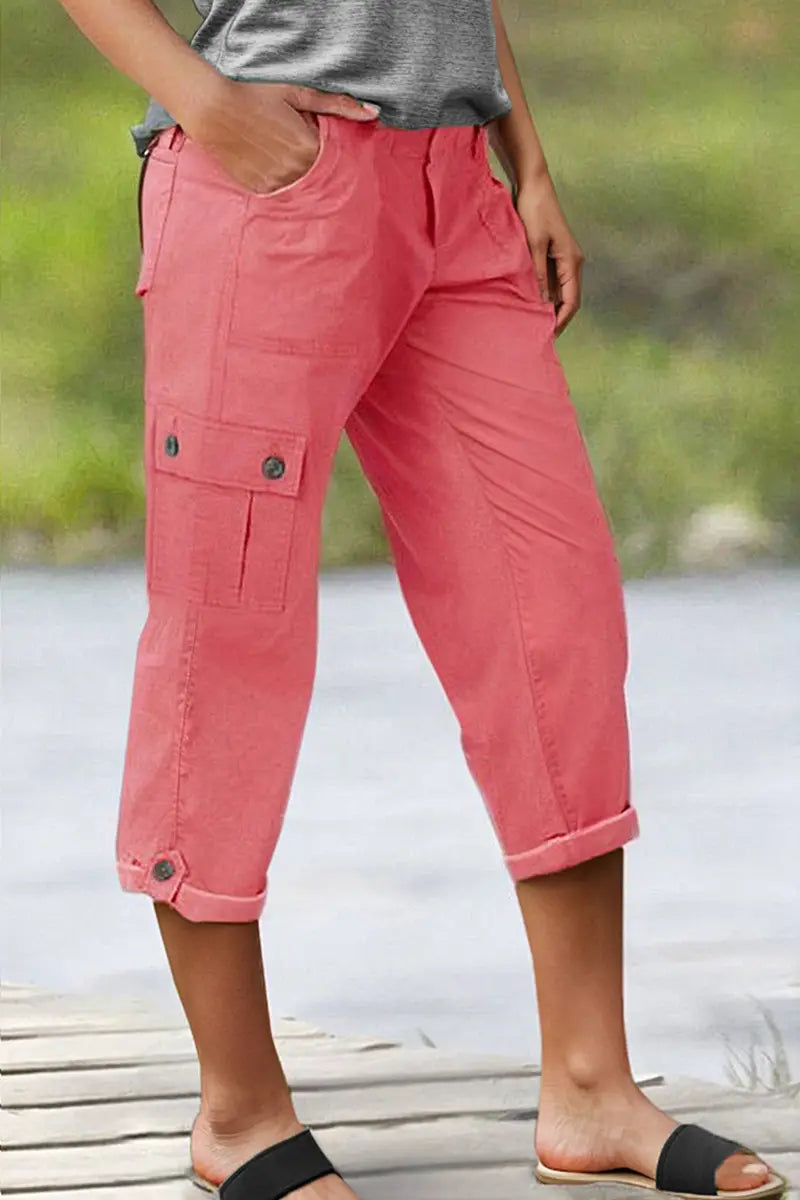 Multi Pocket Cargo Pants