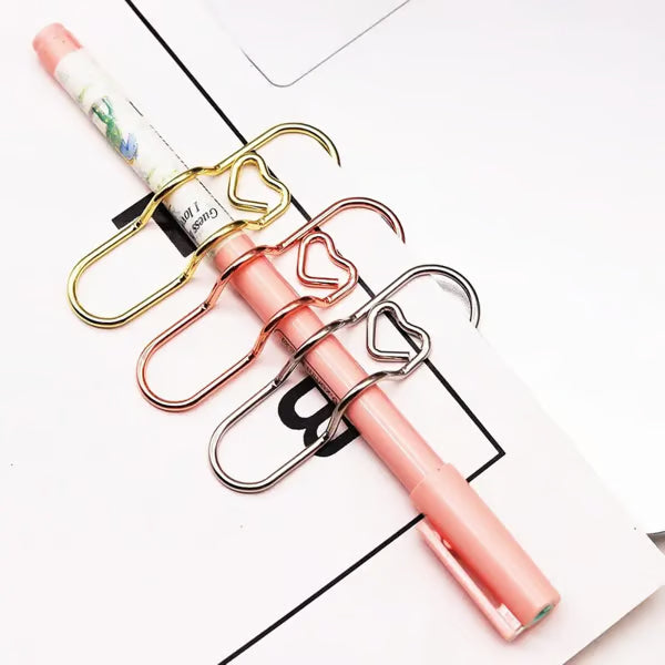 CharmClip™ Heart Pen Clips