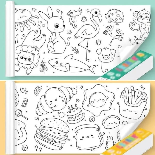 ExploreArt™ Children's Drawing Roll