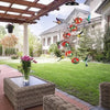 ChimeBloom™ Charming Wind Chimes Hummingbird Feeder