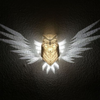 GlowSphere™ Owl and Eagle Wall lamps