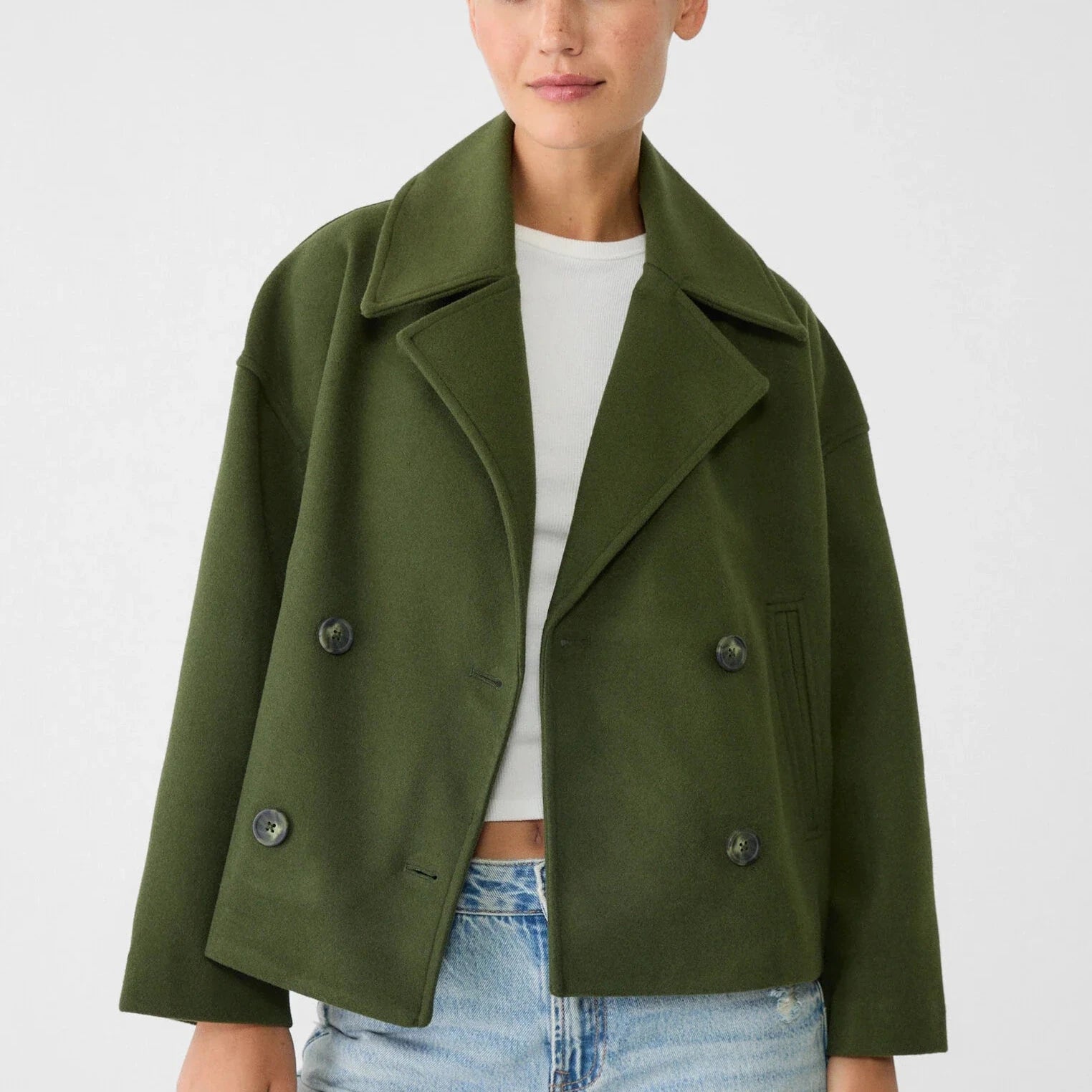 Aurora™ Short Double-Breasted Jacket