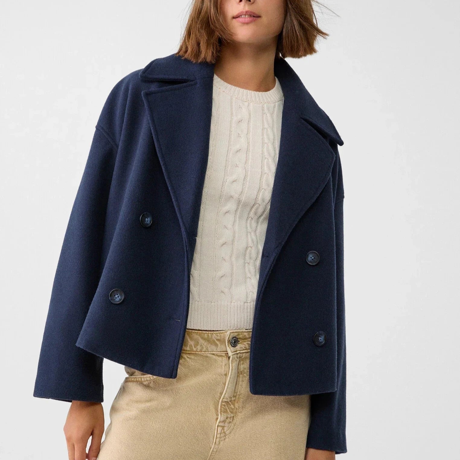 Aurora™ Short Double-Breasted Jacket