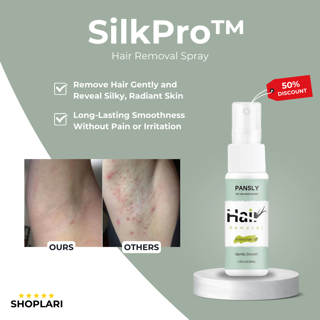 Last Day 50% OFF I SilkPro™ Hair Removal Spray