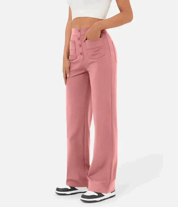 Victoria™ Elastic Pants With High Waist