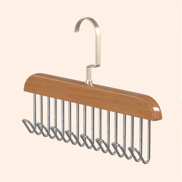 Solid Wood Hanger Organizer