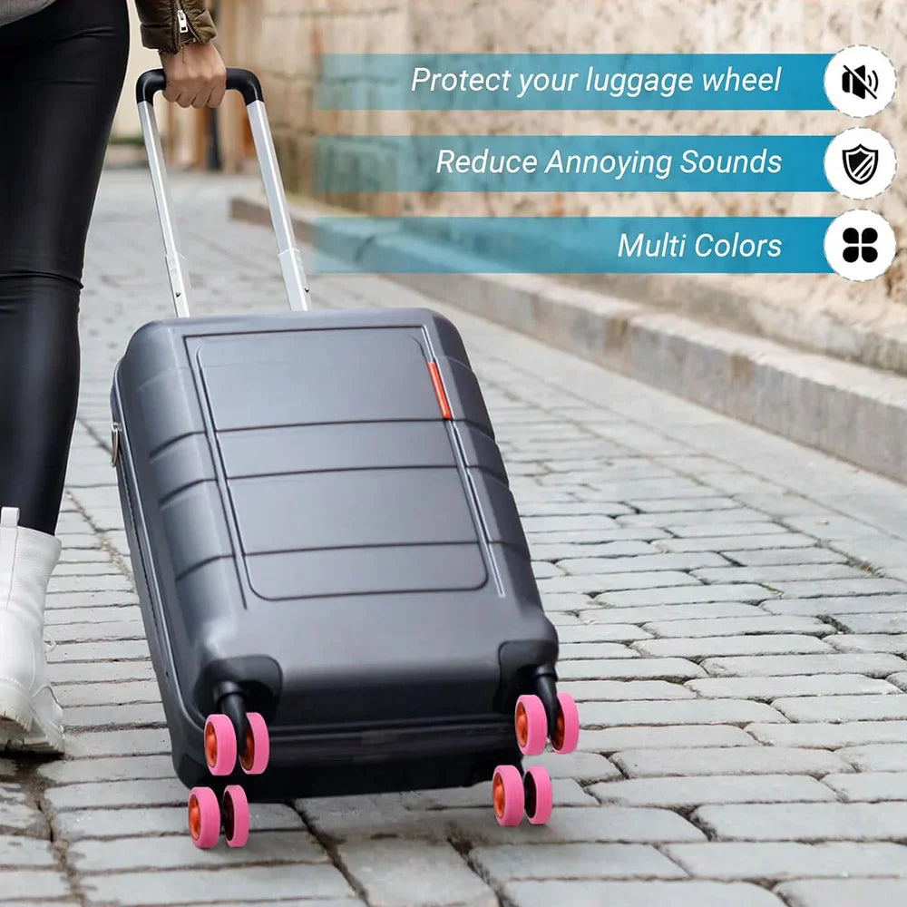 Luggage Wheel Guard (8PCS)