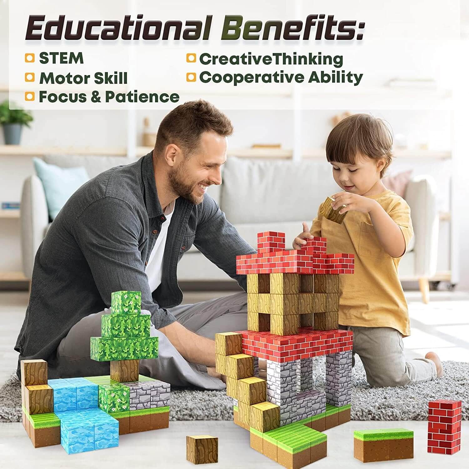 MagniBlocks™ Magnetic Learning Blocks