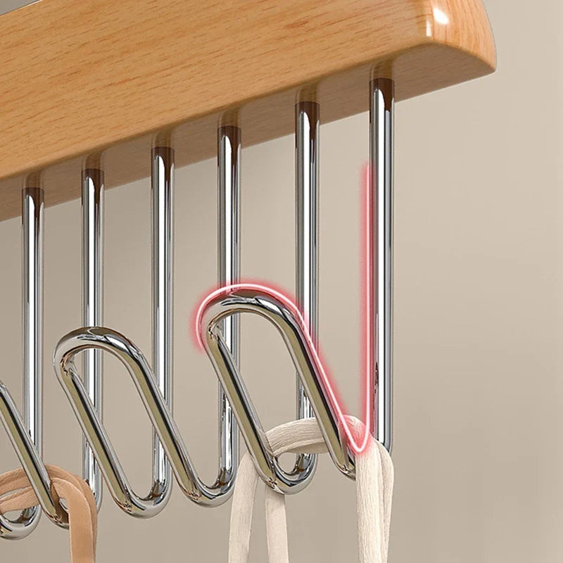 Solid Wood Hanger Organizer