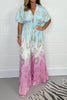 Francisca™ Foil Printed Dress
