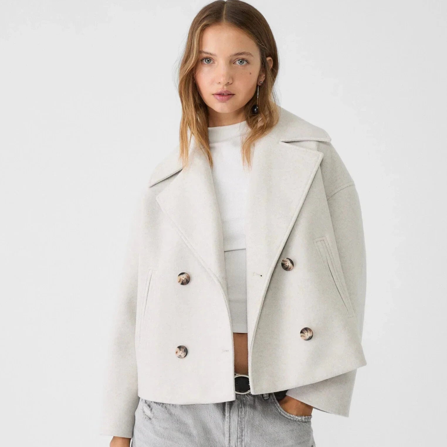 Aurora™ Short Double-Breasted Jacket