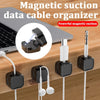 MagnetiClip™ Cable Organizers (Set of 6)