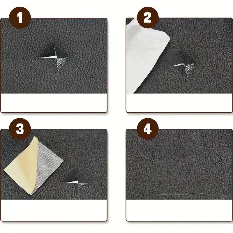 Self-adhesive Leather Patches